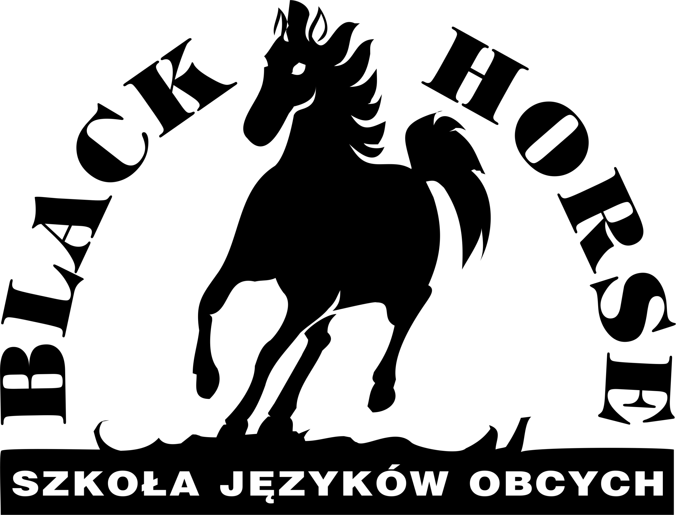 000 logo Black Horse